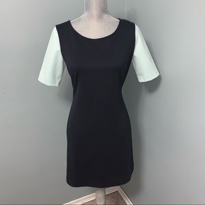 CLUB MONACO women’s size 4 mini dress with back cut out wedding guest